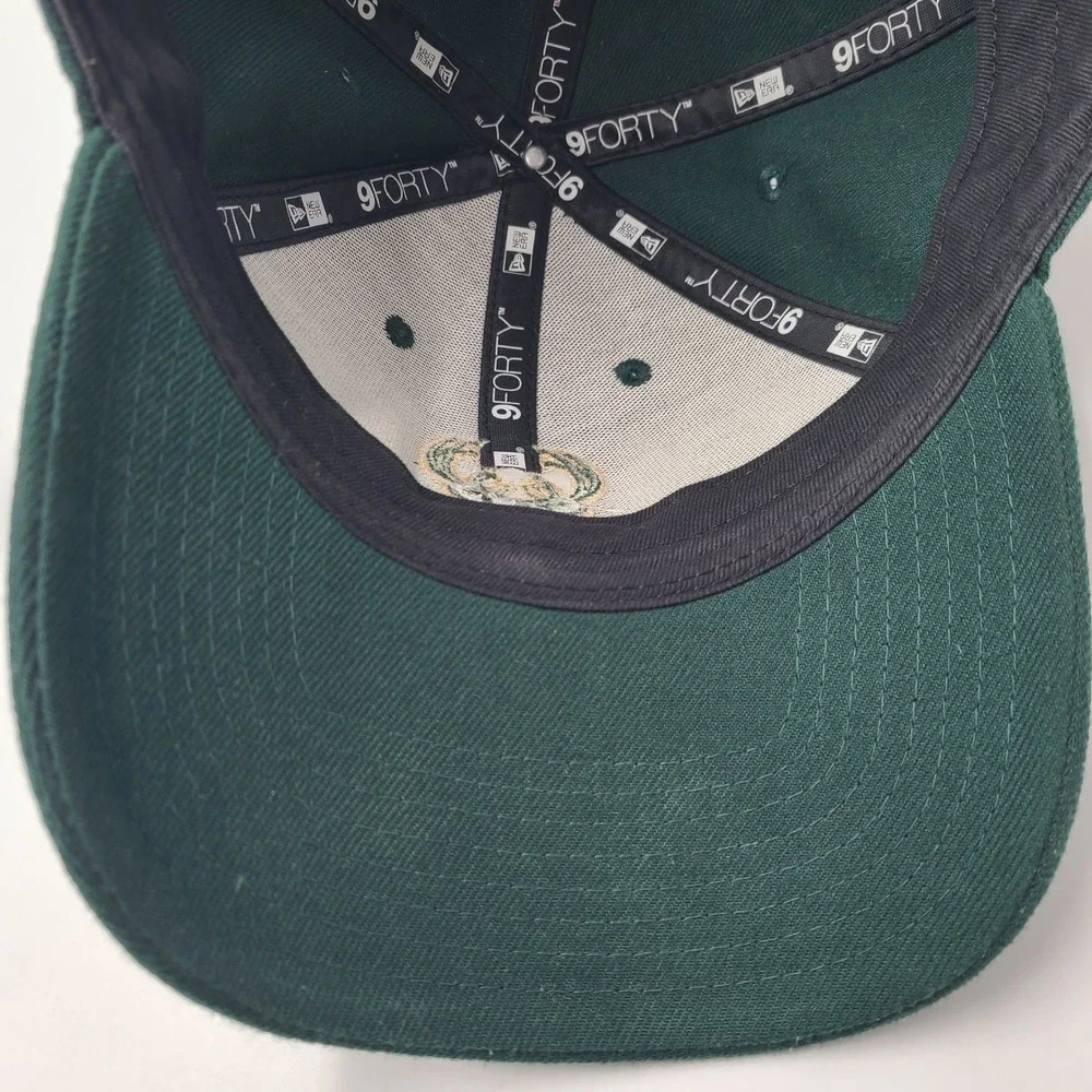 Milwaukee Bucks Hat Adjustable New‎ Era 9Forty Green NBA Basketball Casual Men